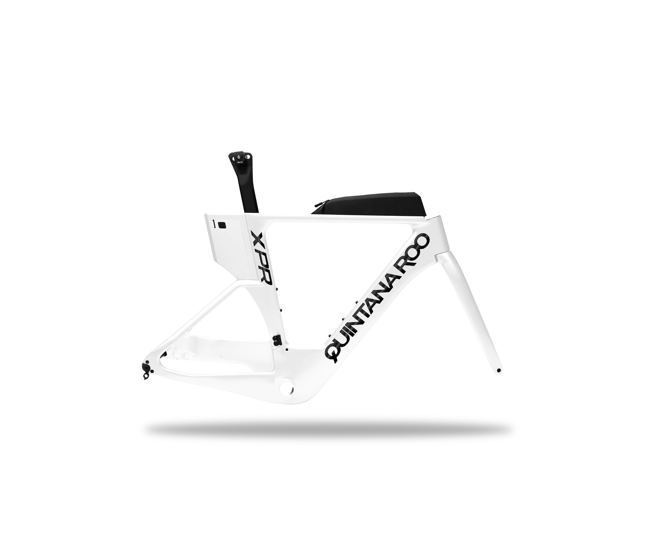 X-PR Frameset | White/Gloss Black | Size 50 – Quintana Roo Tri