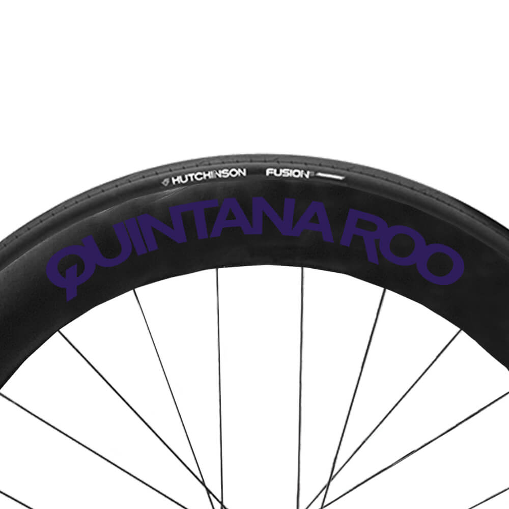Electric Purple QR wheel Decals