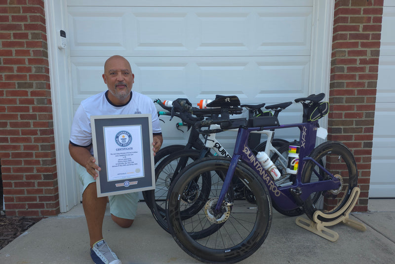 Thomas Scheer Achieved a Triathlon Guinness World Record on an X-PR