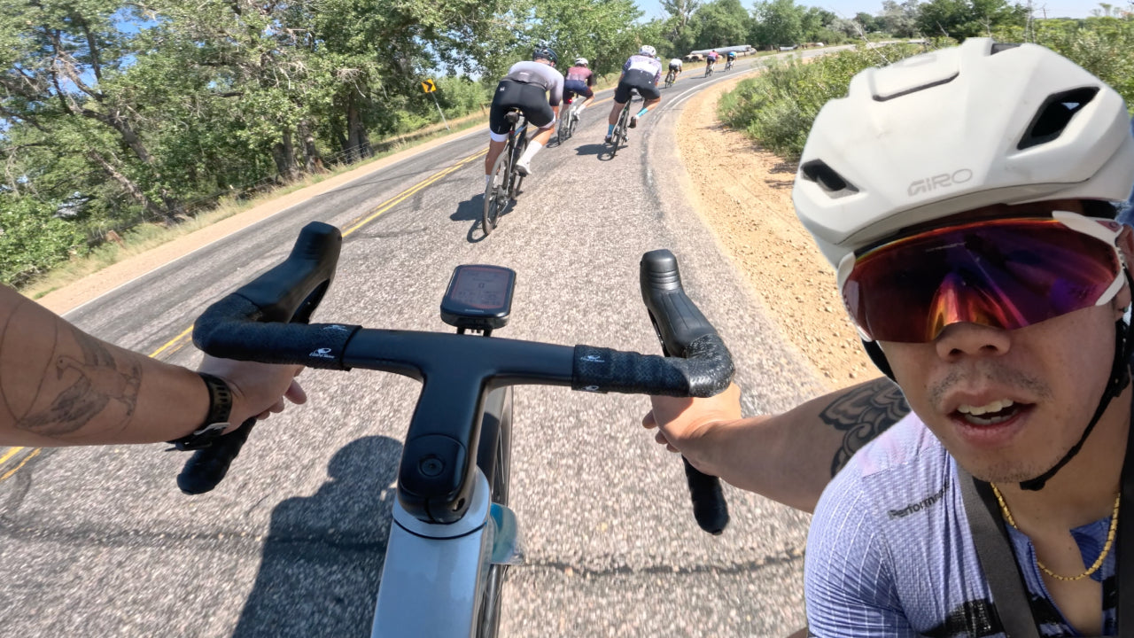 Why I Put 35mm Tires on a Quintana Roo Service Course