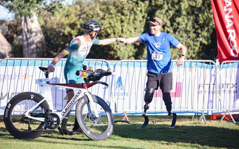 Nadim Aly & Matt Hanson Team Up for the CAF San Diego Triathlon Challenge