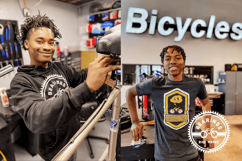 Ray and Jarvis at Bike Bearings Work