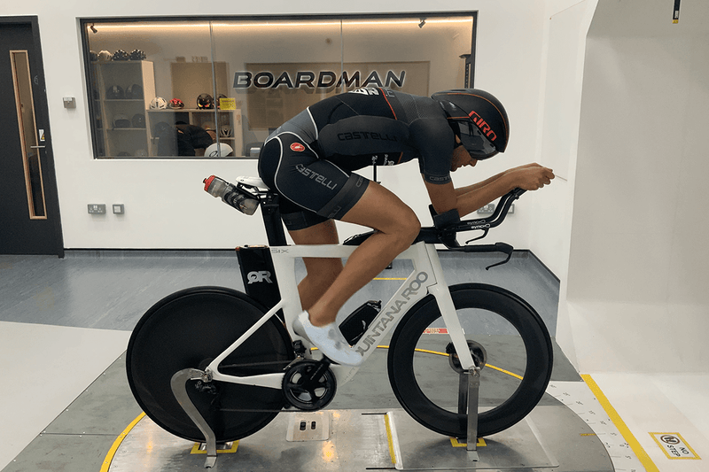 Justin Metzler's PRsix Disc at the Boardman Sport Performance Centre in England - Quintana Roo Tri