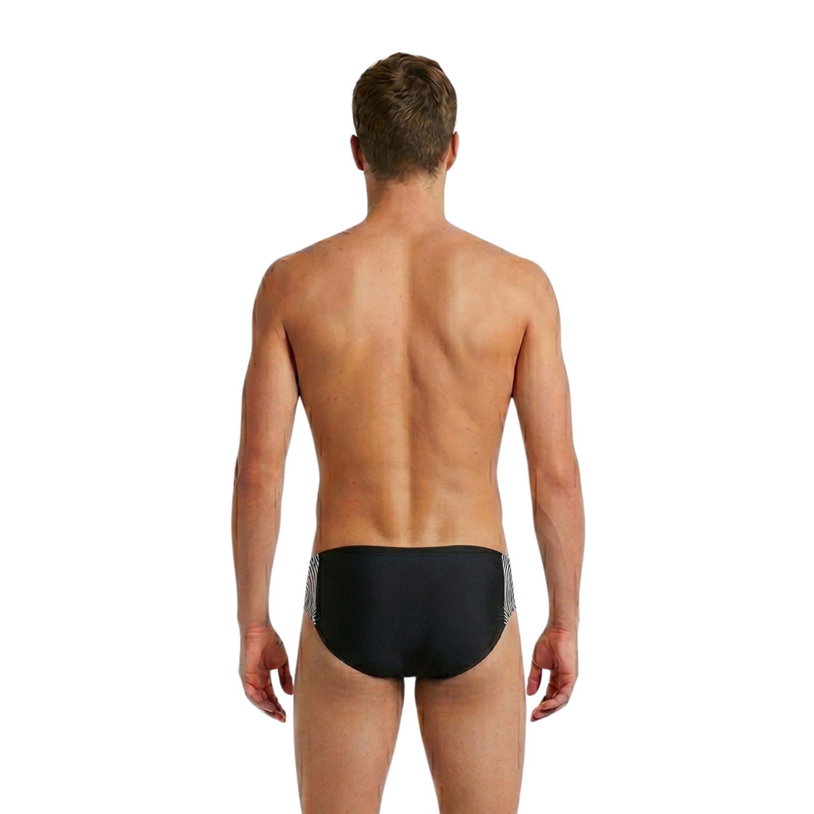 Flow Black Men’s Swim Brief