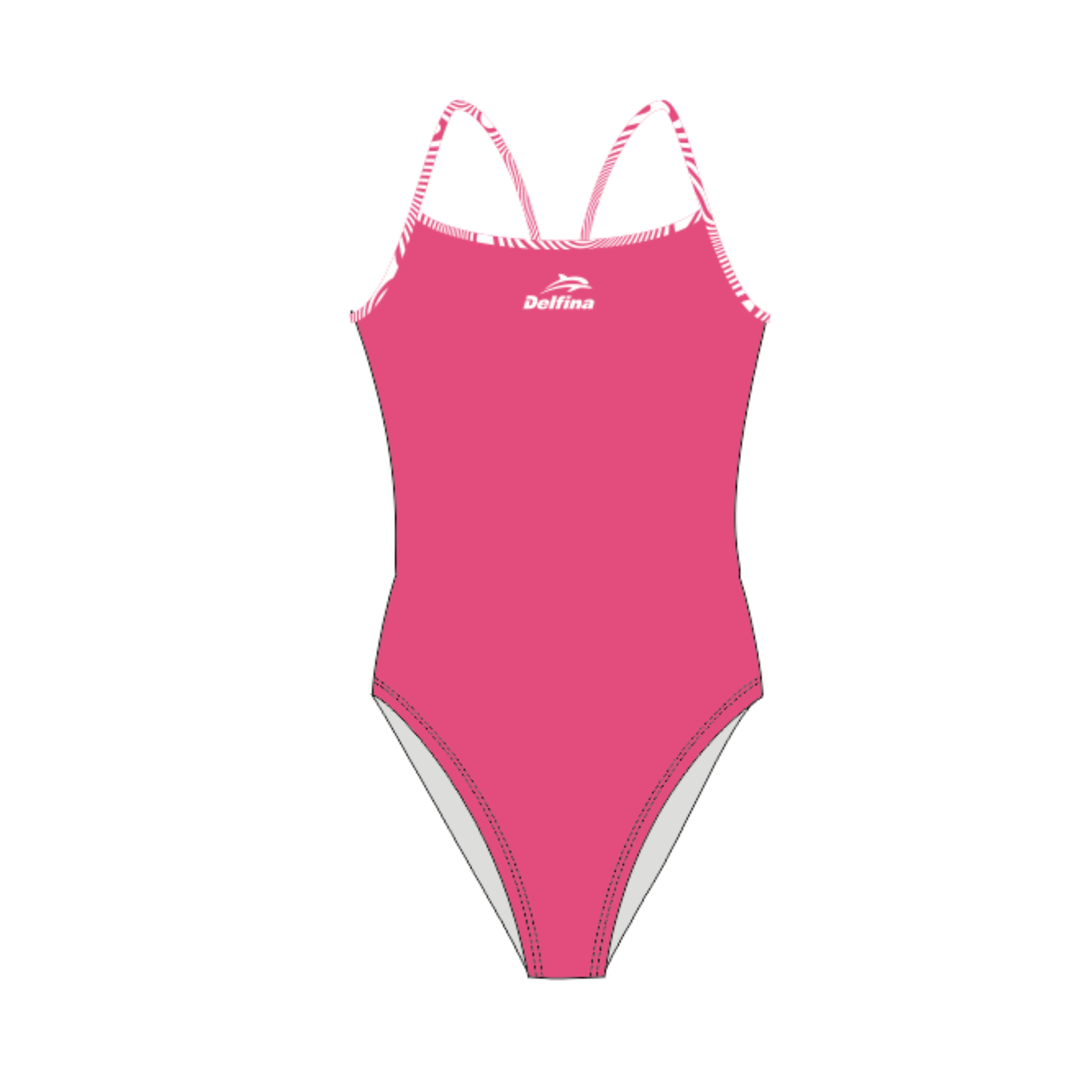 Flow Pink Women's One-Piece Swimsuit