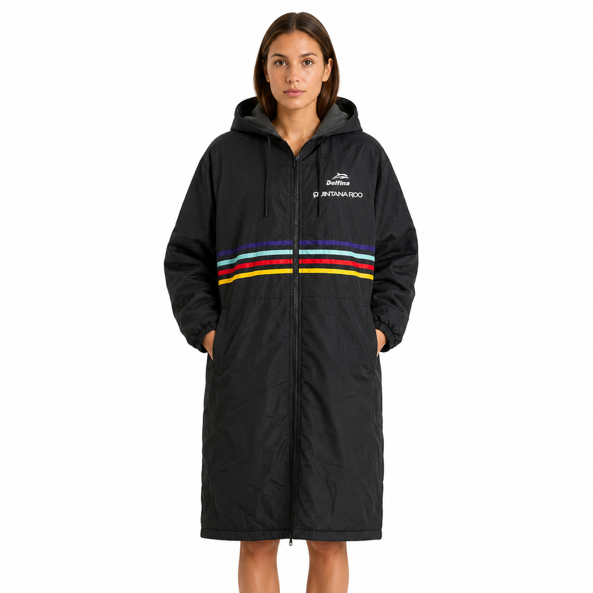 QR x Delfina Athletics Parka