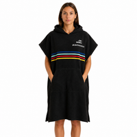 QR x Delfina Athletics Hooded Poncho Towel