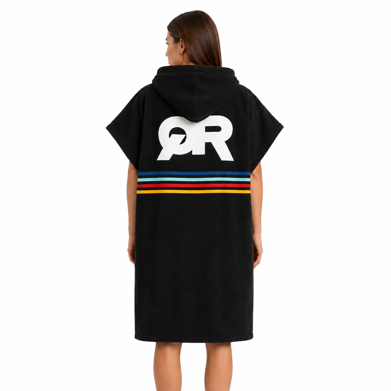 QR x Delfina Athletics Hooded Poncho Towel