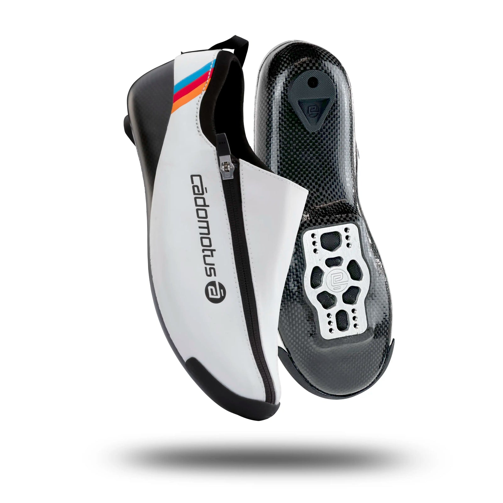 Cádomotus Chronos Bianco Cycling Shoe - Wahoo Speedplay Direct Mount