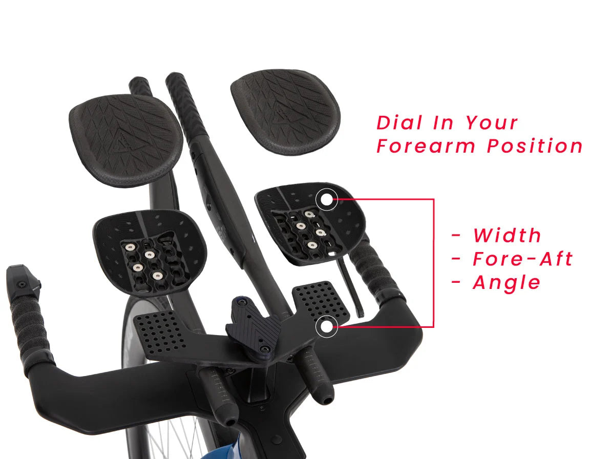 Ajuste de precisão da almofada do antebraço