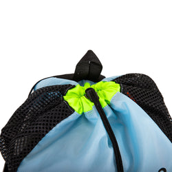 QR Multicolored Mesh Backpack