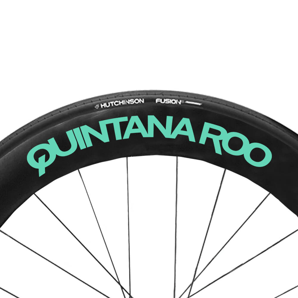 Cool Mint QR wheel Decals