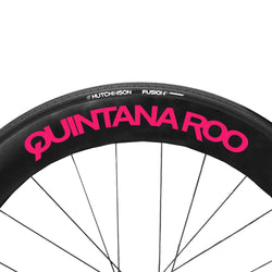 Neon Pink QR wheel Decals