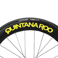 Neon Yellow QR wheel Decals