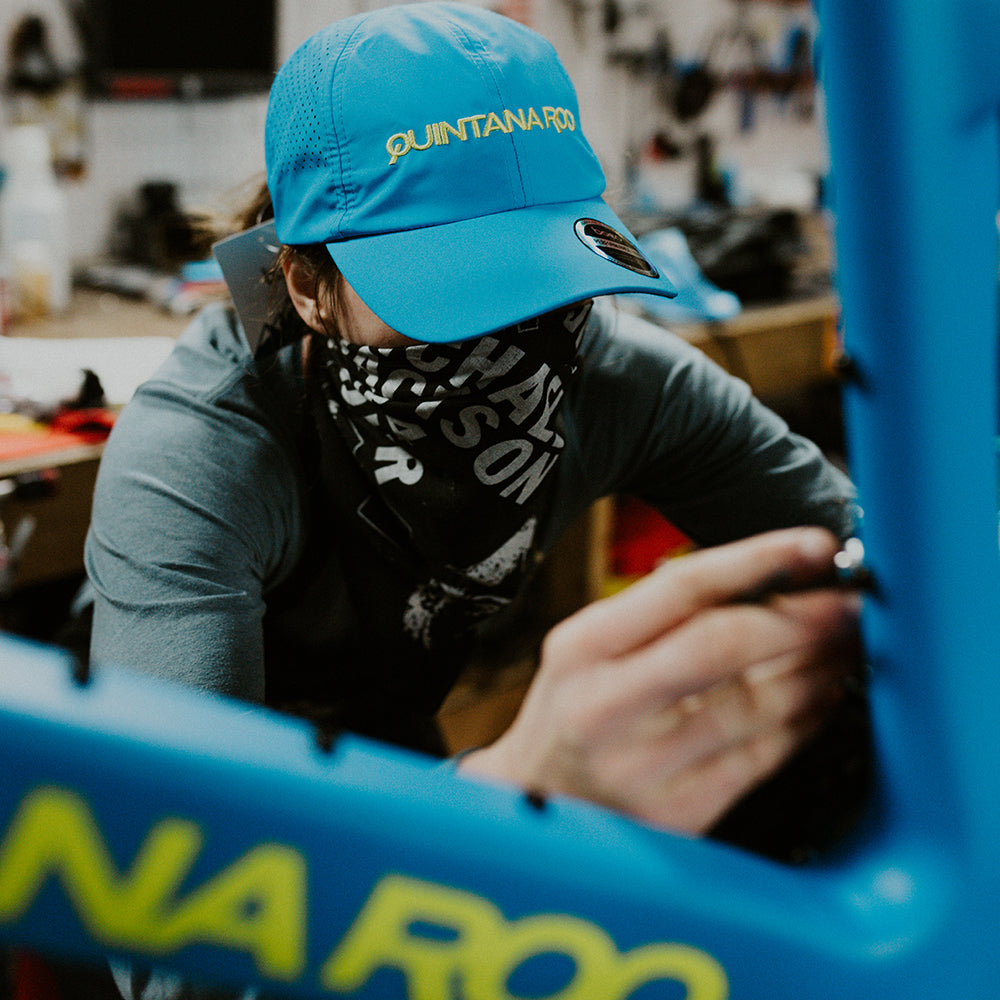 Quintana Roo Blue Technical Running Hat