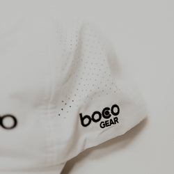 Quintana Roo White Technical Running Hat