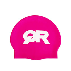 QR Silicone Swim Caps